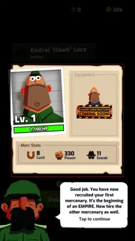 Idle Mercenary скриншот 6