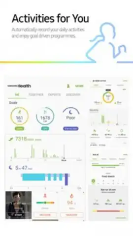 Samsung Health (Android Wear) скриншот 5