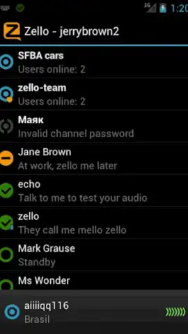 Zello Walkie Talkie скриншот 4