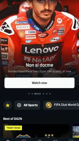 DAZN скриншот 4
