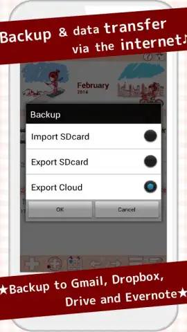 Cute Calendar Free скриншот 1