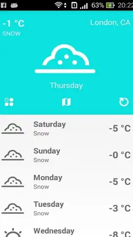 ForecastWeather скриншот 4