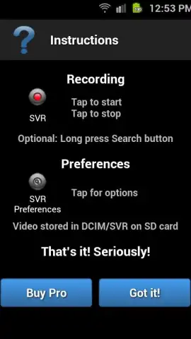 Secret Video Recorder (Android 1X) скриншот 10