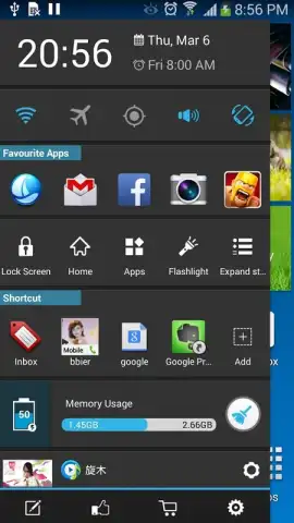 Sidebar Launcher скриншот 2