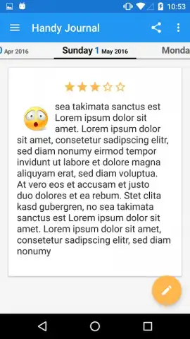 Handy Journal скриншот 3