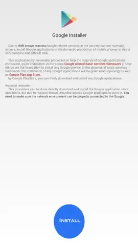 Google Installer скриншот 1