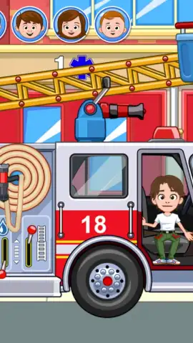 My Town : Firestation Free скриншот 8