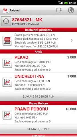 Bank Pekao скриншот 2