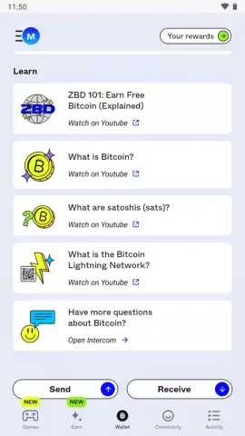 ZBD: Earn Bitcoin Rewards скриншот 10