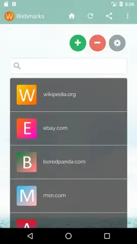 Webmarks скриншот 3