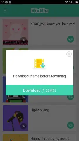 BiuBiu-Selfie Sticker Video скриншот 4