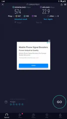 Speedtest by Ookla скриншот 3