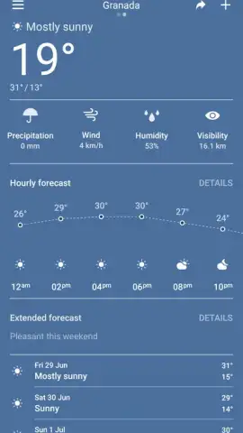 Weather Lite скриншот 1