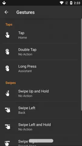 Navigation Gestures скриншот 2