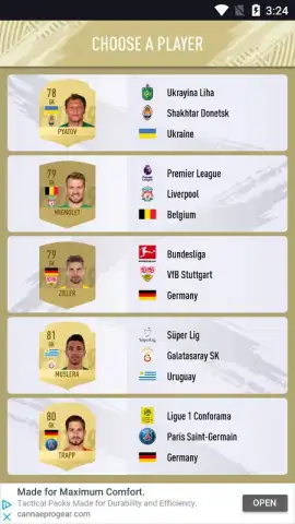 FUT 19 DRAFT by PacyBits скриншот 15