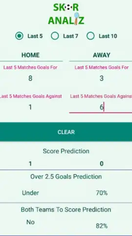 Score Analyze скриншот 3