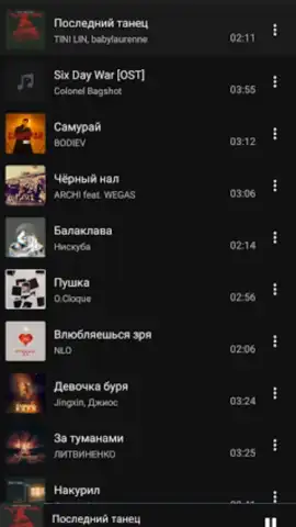 BiRD - Музыка из ВК скриншот 3