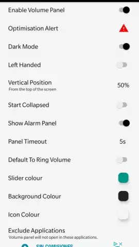 Volume Panel Free скриншот 3