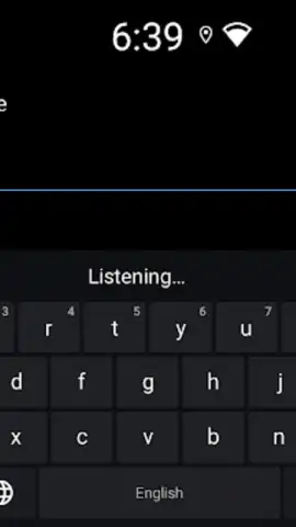 Google Automotive Keyboard скриншот 1