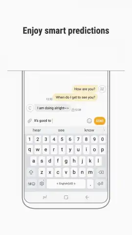 Samsung keyboard скриншот 4