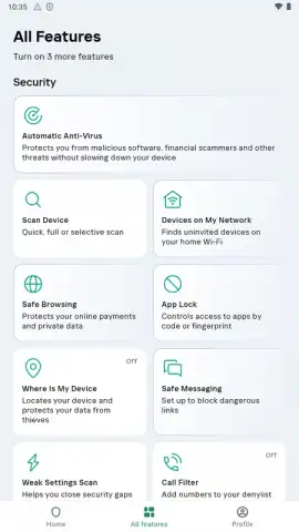Kaspersky Antivirus & VPN скриншот 8