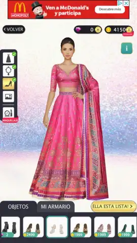 Indian Fashion Dressup Stylist скриншот 14