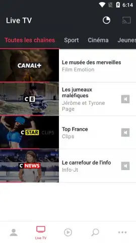 myCANAL скриншот 3