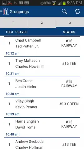 PGA TOUR скриншот 7