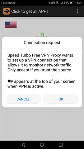 Speed Turbo Free VPN Proxy скриншот 1