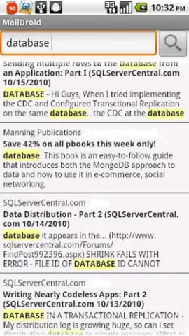 MailDroid скриншот 3