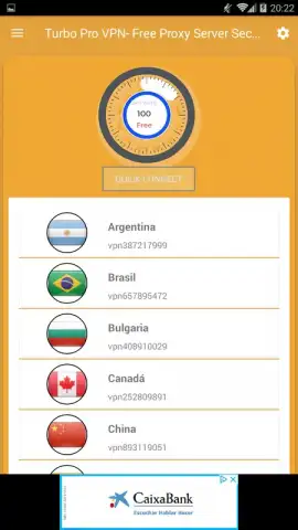 Turbo Pro VPN- Free Proxy Server Secure VPN Servic скриншот 1