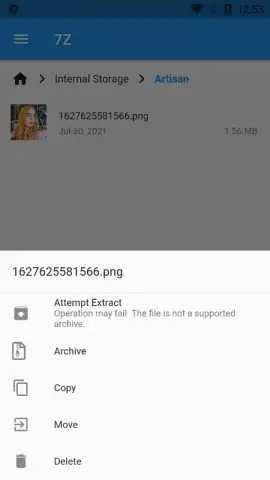 7Z - Files Manager скриншот 8