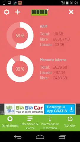 Memory Optimizer HD скриншот 5