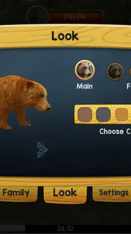 Wild Bear Simulator 3D скриншот 3