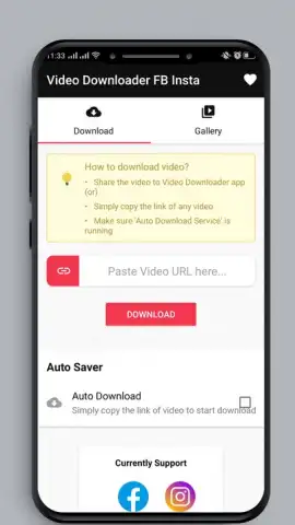 Video Downloader FB Insta скриншот 1