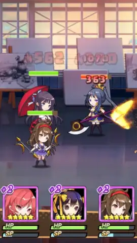 Girls X Battle скриншот 1