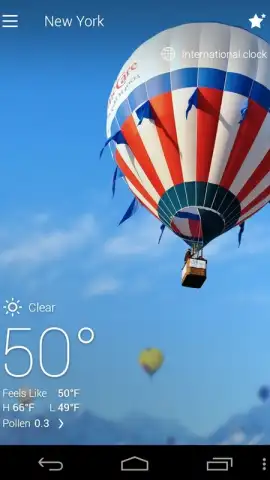 GO Weather Forecast and Widgets скриншот 5