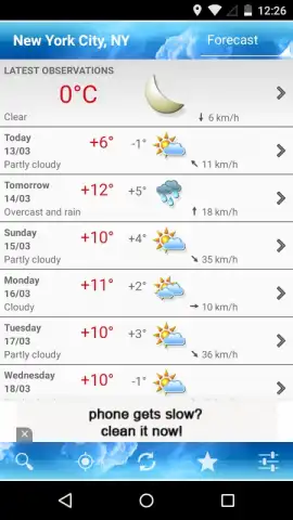 ForecaWeather скриншот 5
