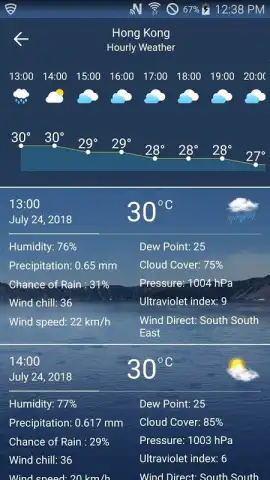 Live Weather Forecast скриншот 1