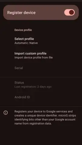 microG Services (GmsCore) скриншот 5