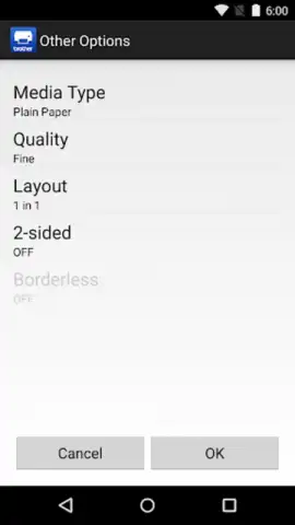 Brother Print Service Plugin скриншот 1