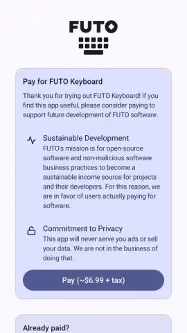FUTO Keyboard скриншот 1
