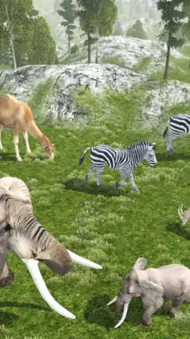 Wild Elephant Simulator скриншот 3