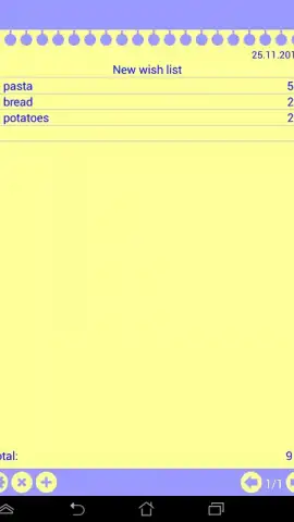 Список пожеланий скриншот 7