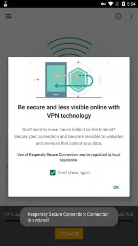 Kaspersky Fast Secure VPN скриншот 2