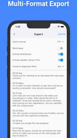 SoundType AI: Speech To Text скриншот 4