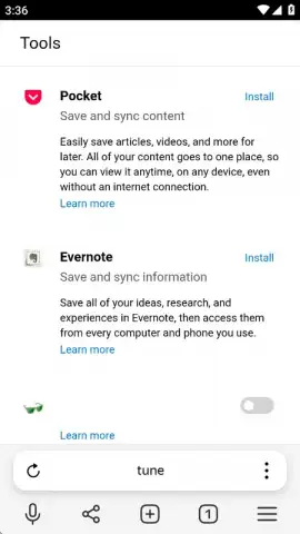 Yandex Browser (alpha) скриншот 18