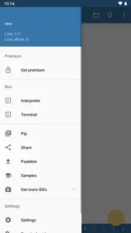 Pydroid 3 скриншот 4