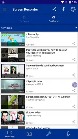 Screen Recorder by AppSmartz скриншот 7