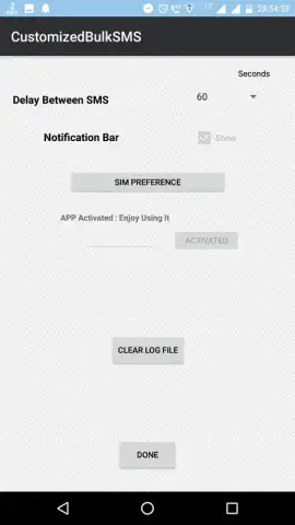 CustomizedBulkSMS скриншот 2
